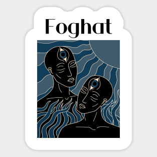 The Dark Sun Of Foghat Sticker